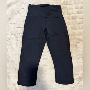 Lululemon Black Capri Leggings